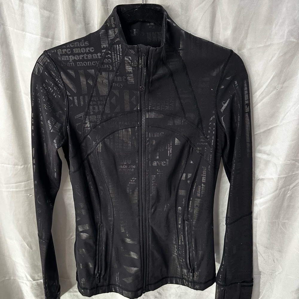 LULU LEMON Black Women's Jacket